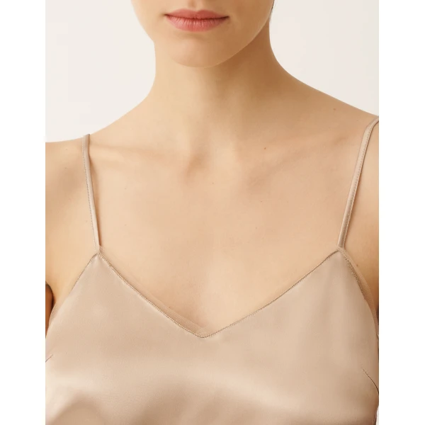 Satin Lingerie Top in Maple - Image 5