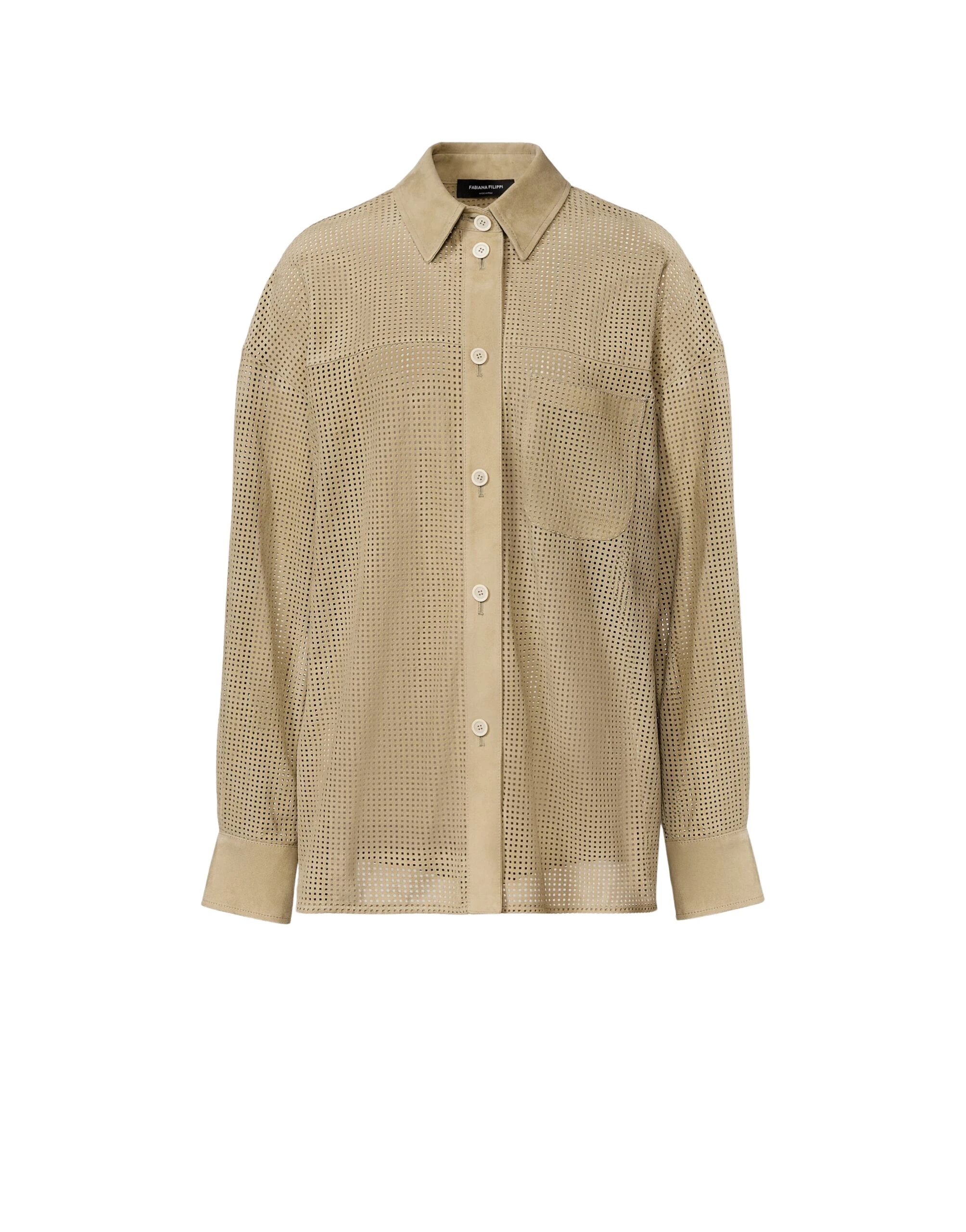 Fabiana-Filippi-Shirt-in-Perforated-Suede-Khaki-scaled50454_nobg Fabiana Filippi