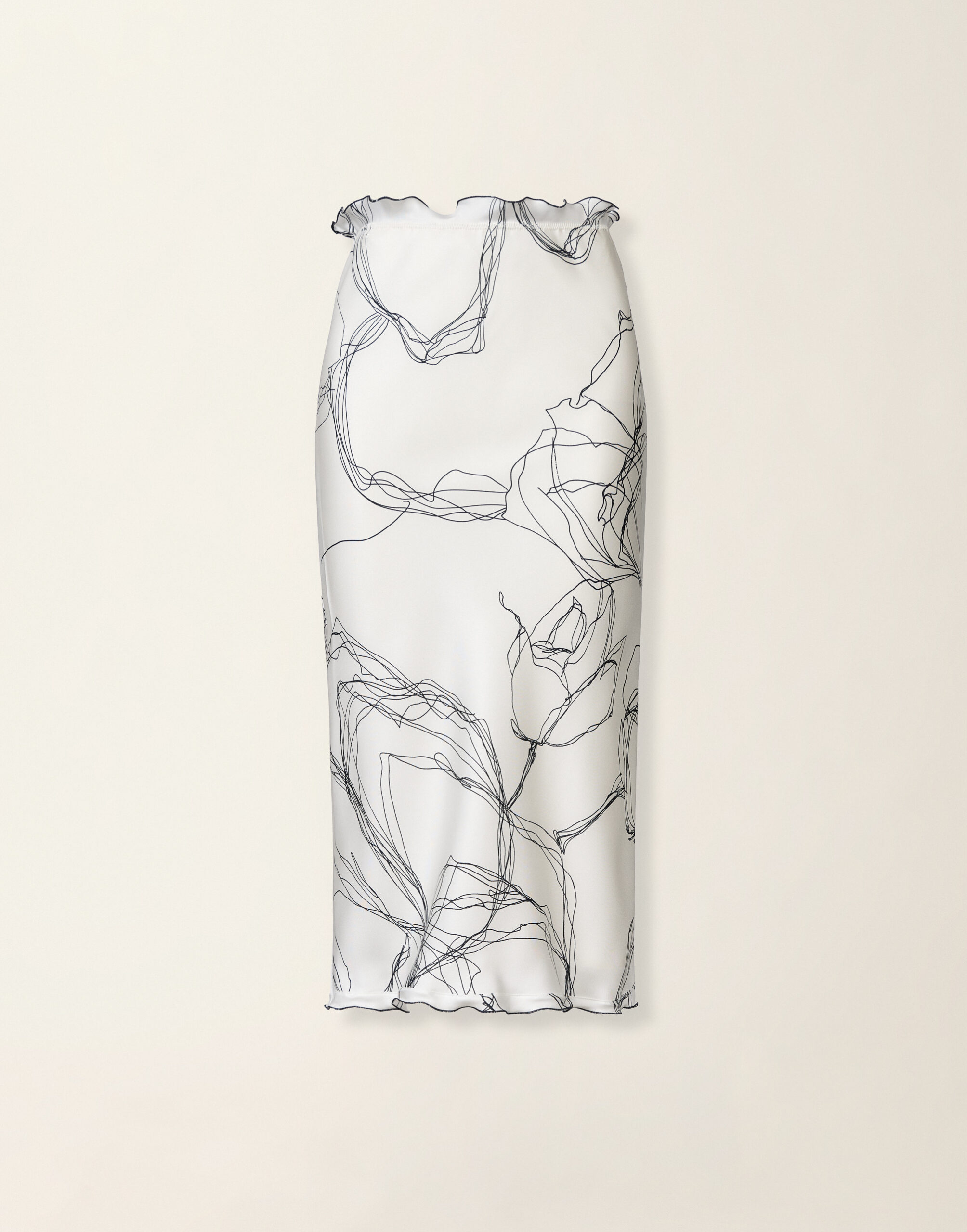 Fabiana-Filippi-Silk-Twill-Skirt-in-White Fabiana Filippi