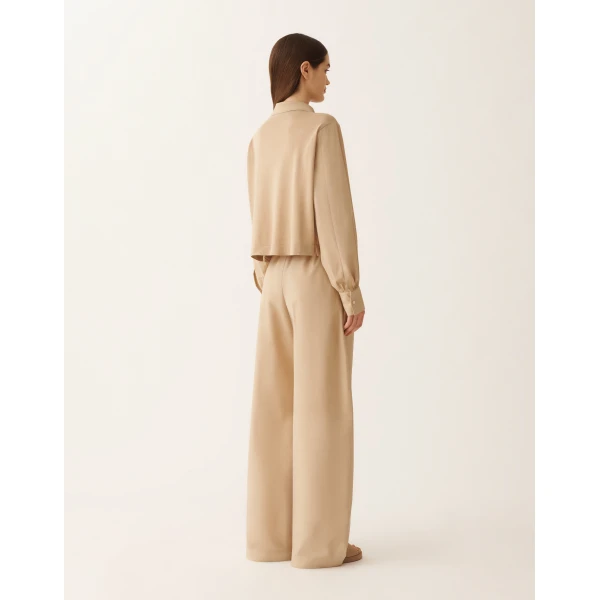 Silk and Cotton Shirt in Acer