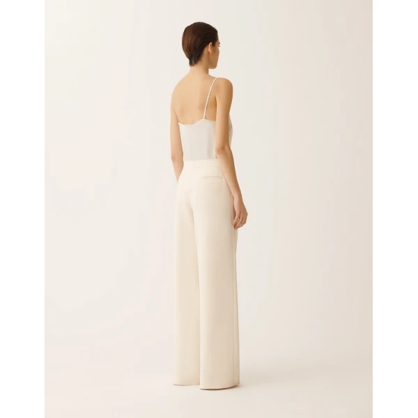 Spoleto Trousers in Wool and Silk