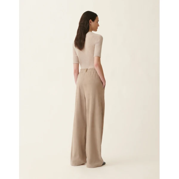 Suede Trousers in Cachà