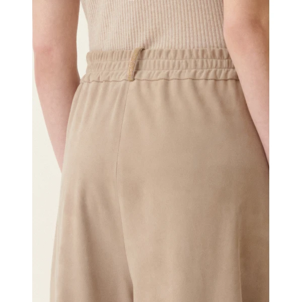 Suede Trousers in Cachà - Image 5
