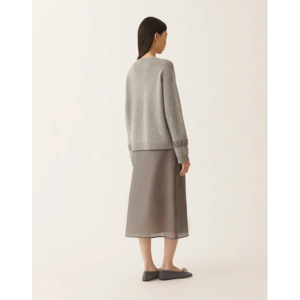 Sweater in Platinum