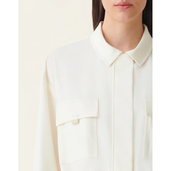 Techno Tailoring Bomber in Butter - Image 5