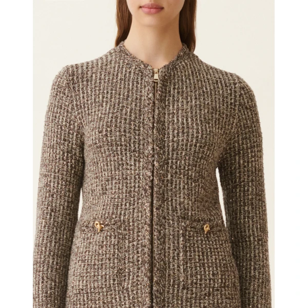 Tweed Jacket in Ebony - Image 5