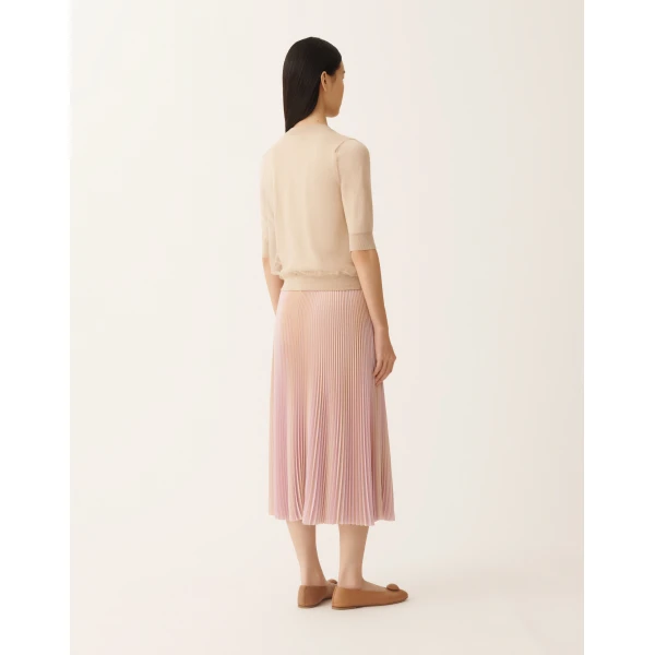 Wool and Cotton Sweater in Maple