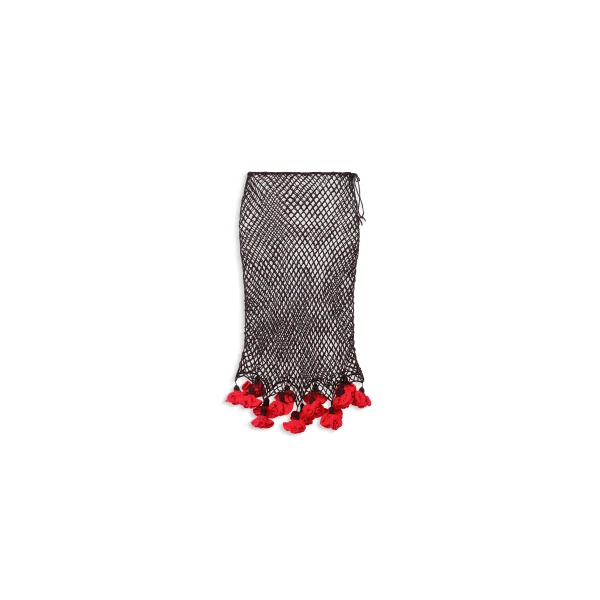 Alaïa Floral Crochet Skirt - ALAÏA Skirts - Laser Cut Luxury - Shop at Luxury Shoes 