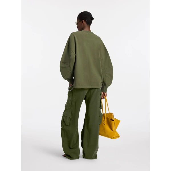 Attico forest green trousers