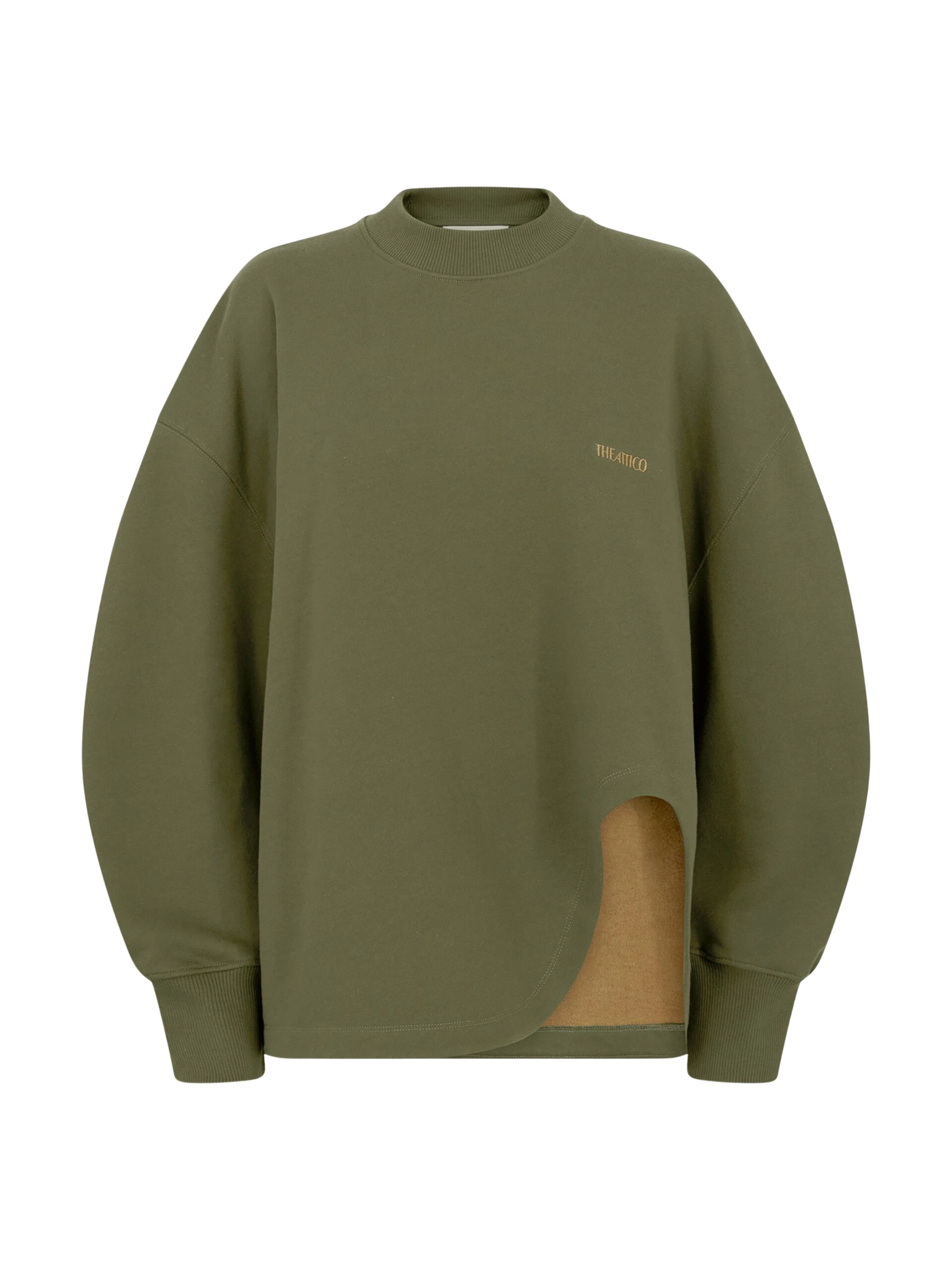 Forest-green-sweatshirt-The-Attico-Knitwear-scaled76959_nobg The Attico knitwear