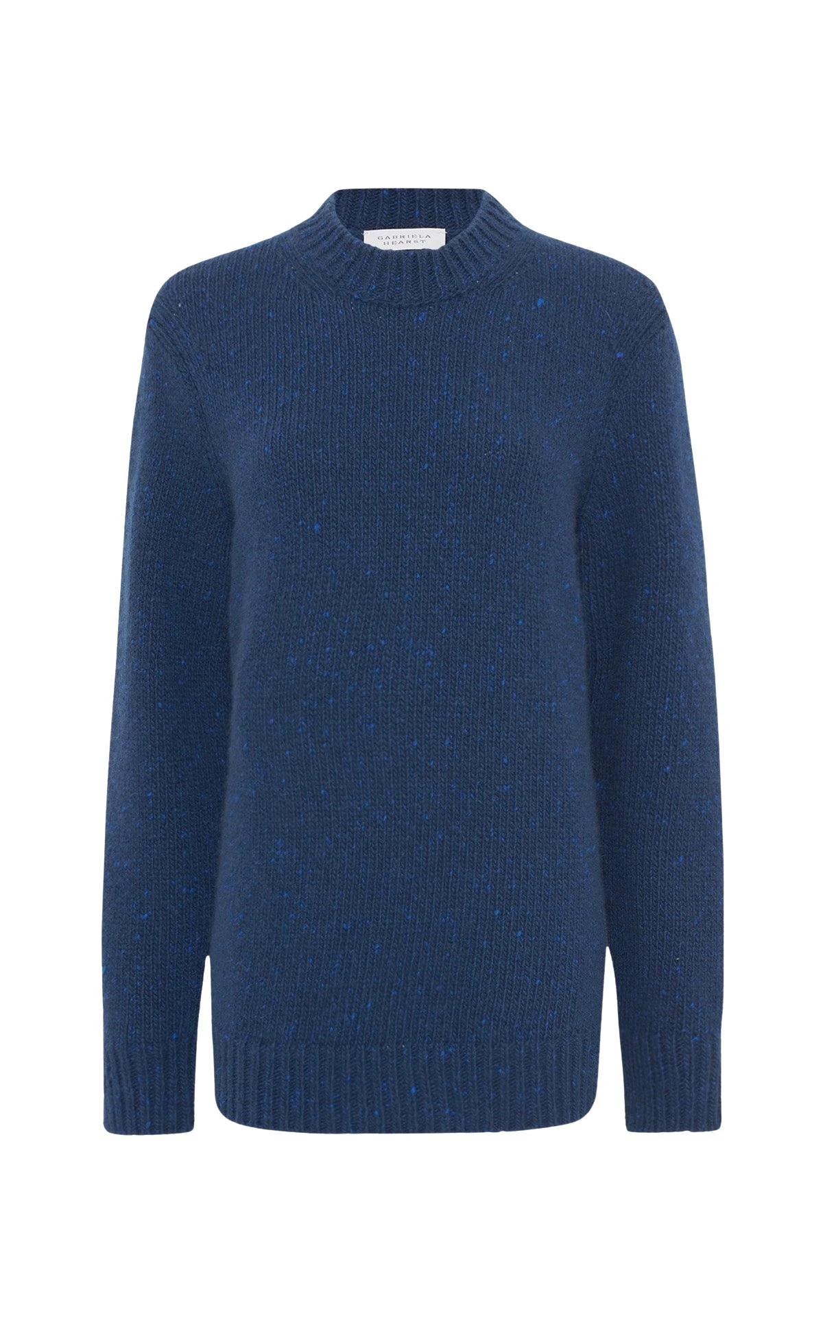 Gabriela-Hearst-Alfie-Knit-Sweater-in-Electric-Navy-Speckled-Aran-Cashmere69418_nobg Gabriela Hearst