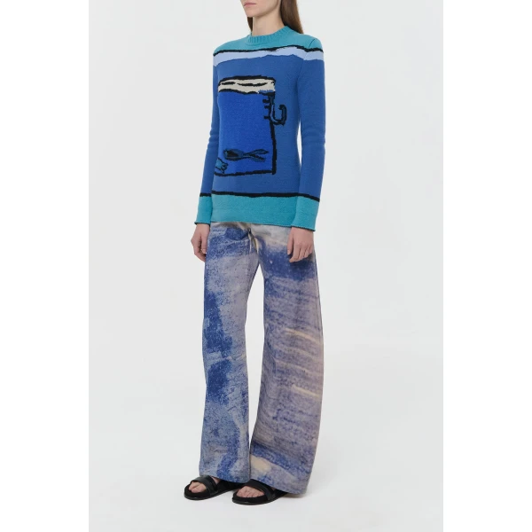 Multicolor jean