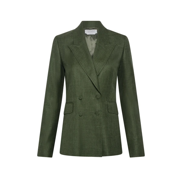 sustainable luxury blazer