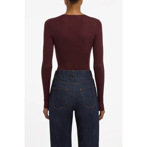 Bordeaux knit