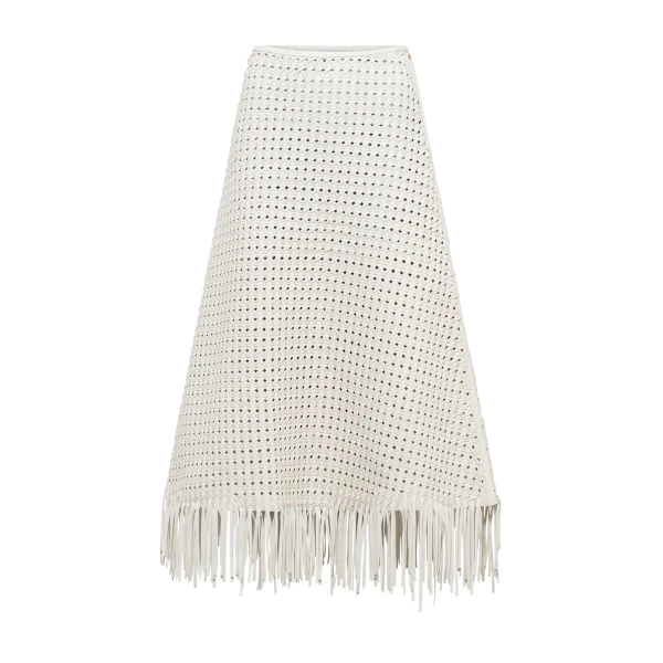 sustainable luxury skirt