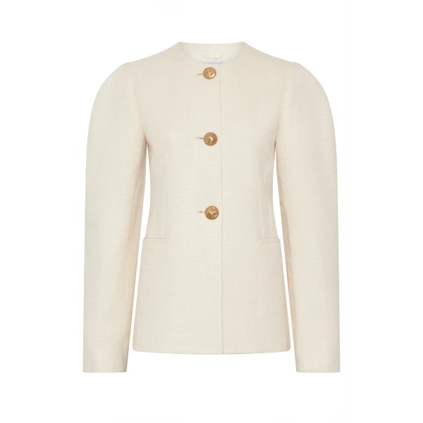 sustainable luxury jacket