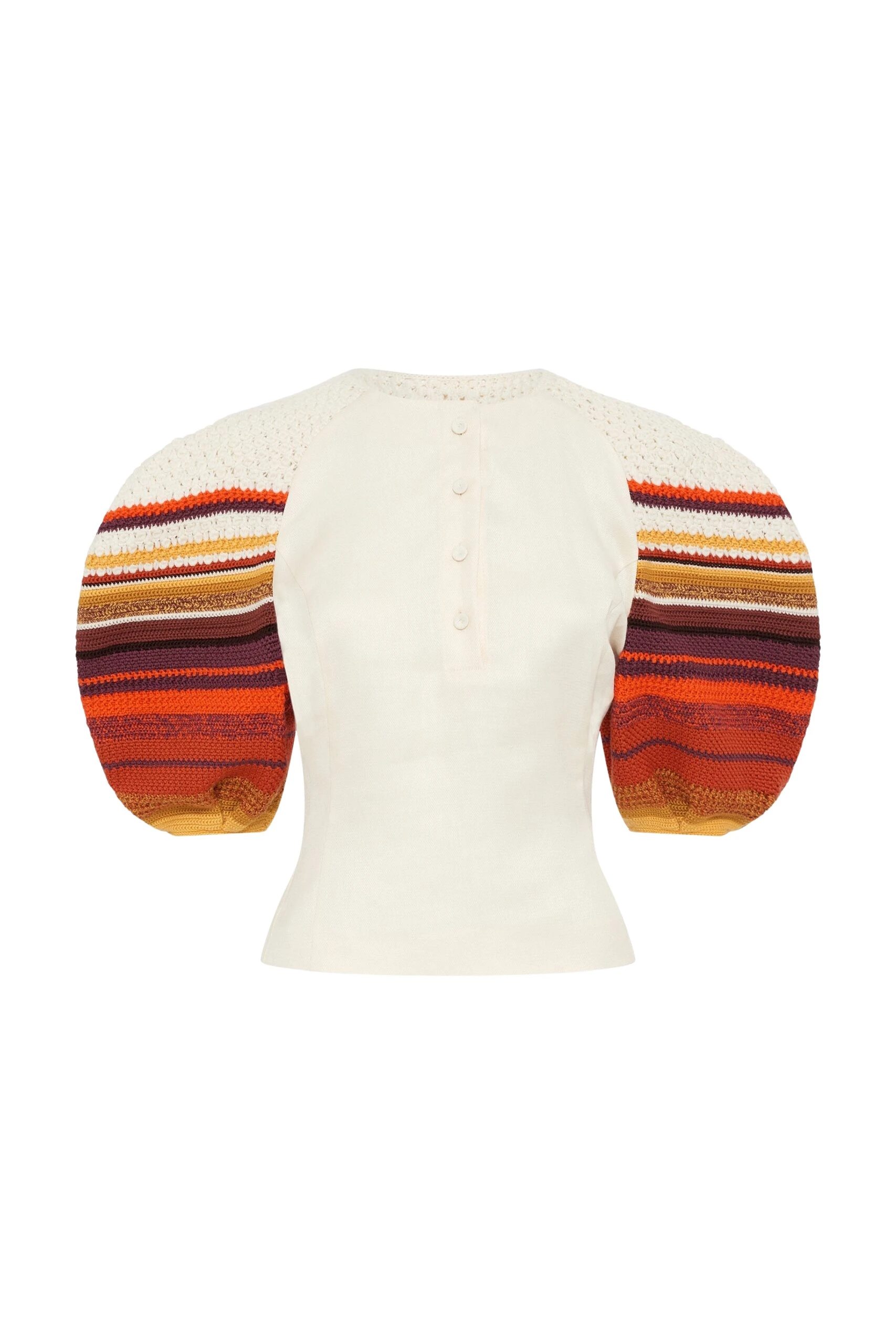 Gabriela-Hearst-Elira-Crochet-Puff-Sleeve-Top-in-Ivory-Textured-Linen-Slub-scaled77720_nobg Gabriela Hearst