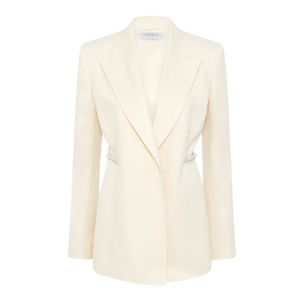 sustainable luxury blazer