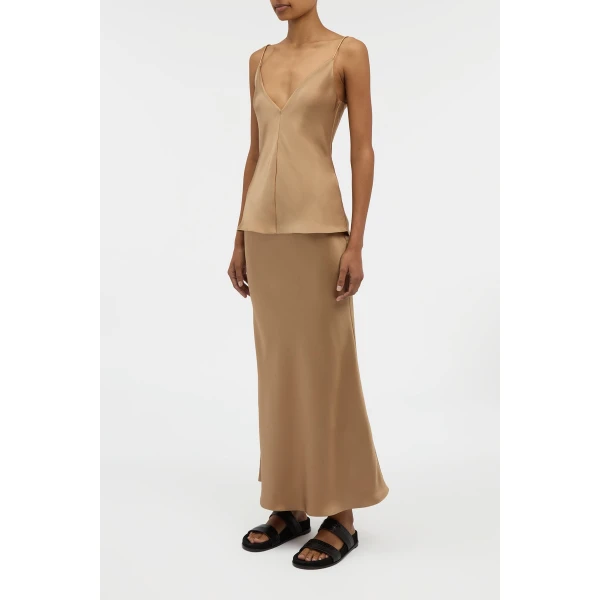 Camel skirt