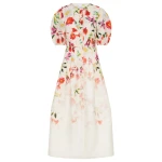Gabriela Hearst Ignis Maxi Shirtdress in Uruguayan Flowers Printed Linen Gabriela Hearst