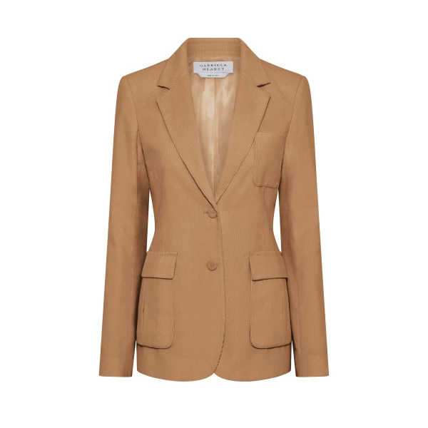 sustainable luxury blazer