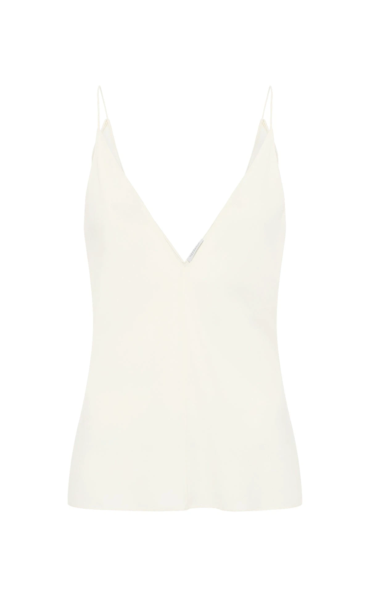 Gabriela Hearst Maria Top in Ivory Cashmere Gabriela Hearst
