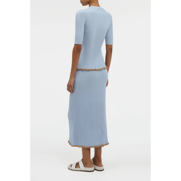Halogen Blue knit
