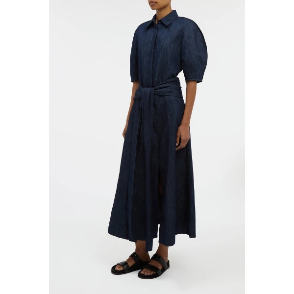 Sansi Top in Recycled Cotton Denim