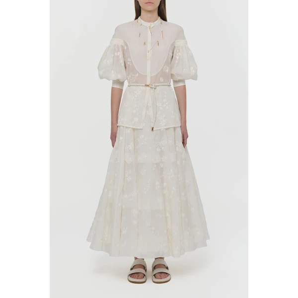 Ivory skirt