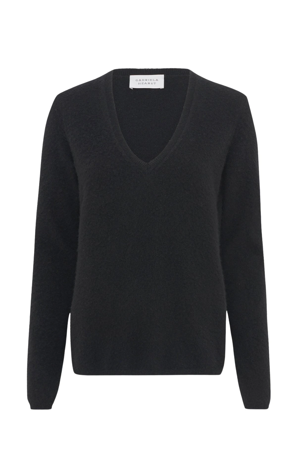 Gabriela-Hearst-Vesper-Knit-V-Neck-Sweater-in-Black-Brushed-Cashmere14192_nobg Gabriela Hearst