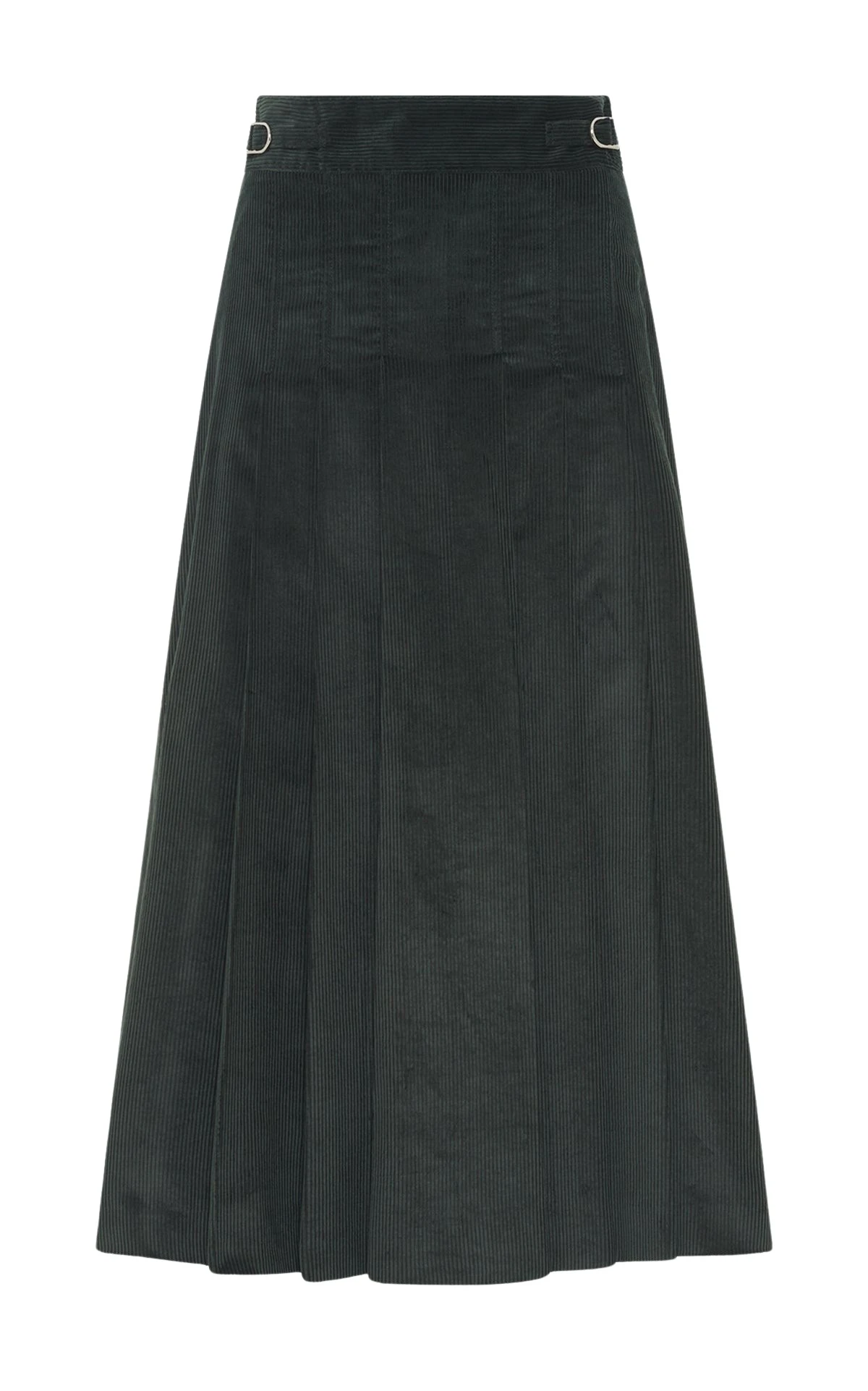 Gabriela-Hearst-Wesley-Pleated-Midi-Skirt-in-English-Green-Sea-Island-Cotton-Corduroy33135_nobg Gabriela Hearst