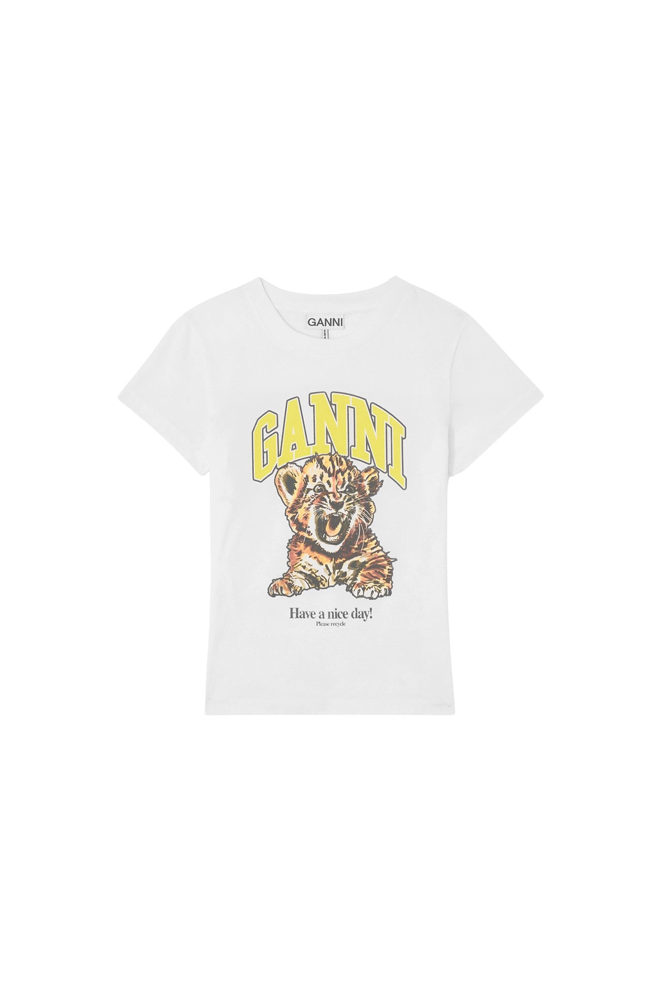 Ganni-Baby-Fit-T-shirt-with-Tiger-696145_nobg Ganni
