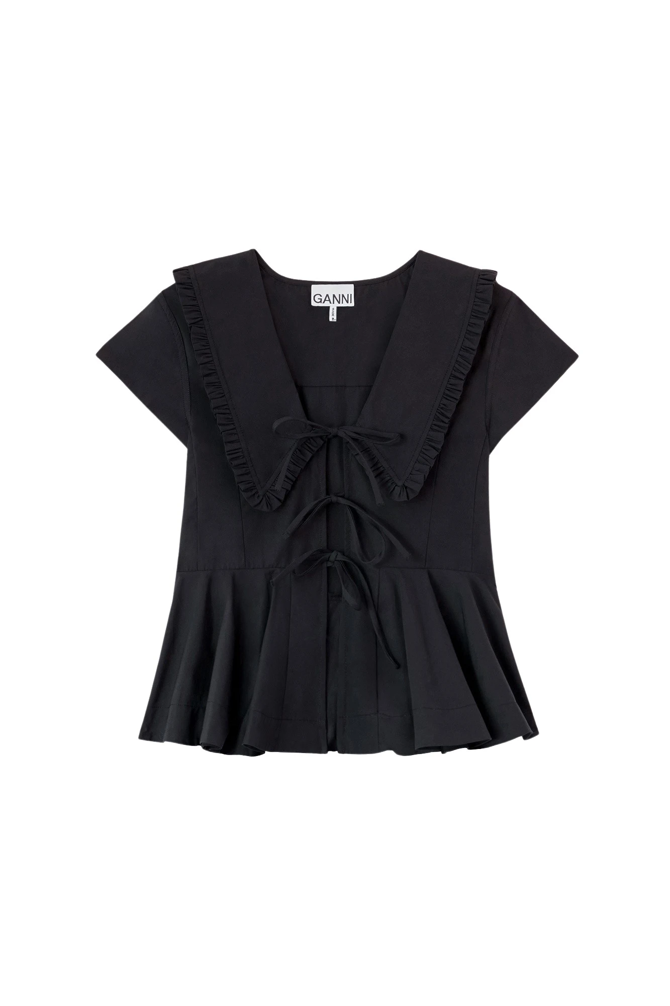 Ganni-Blouse-in-Cotton-Poplin-486463_nobg Ganni