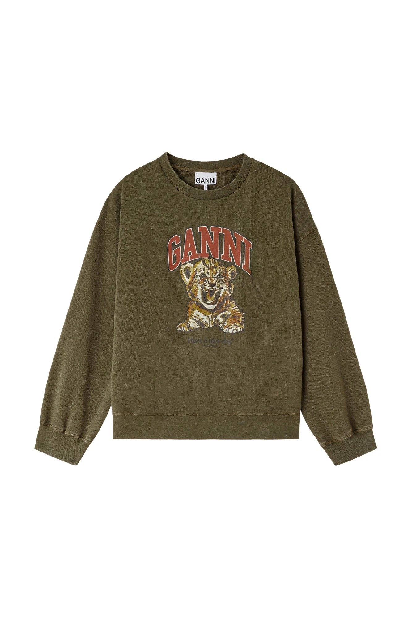 Ganni-Crewneck-with-Tiger-158504_nobg Ganni