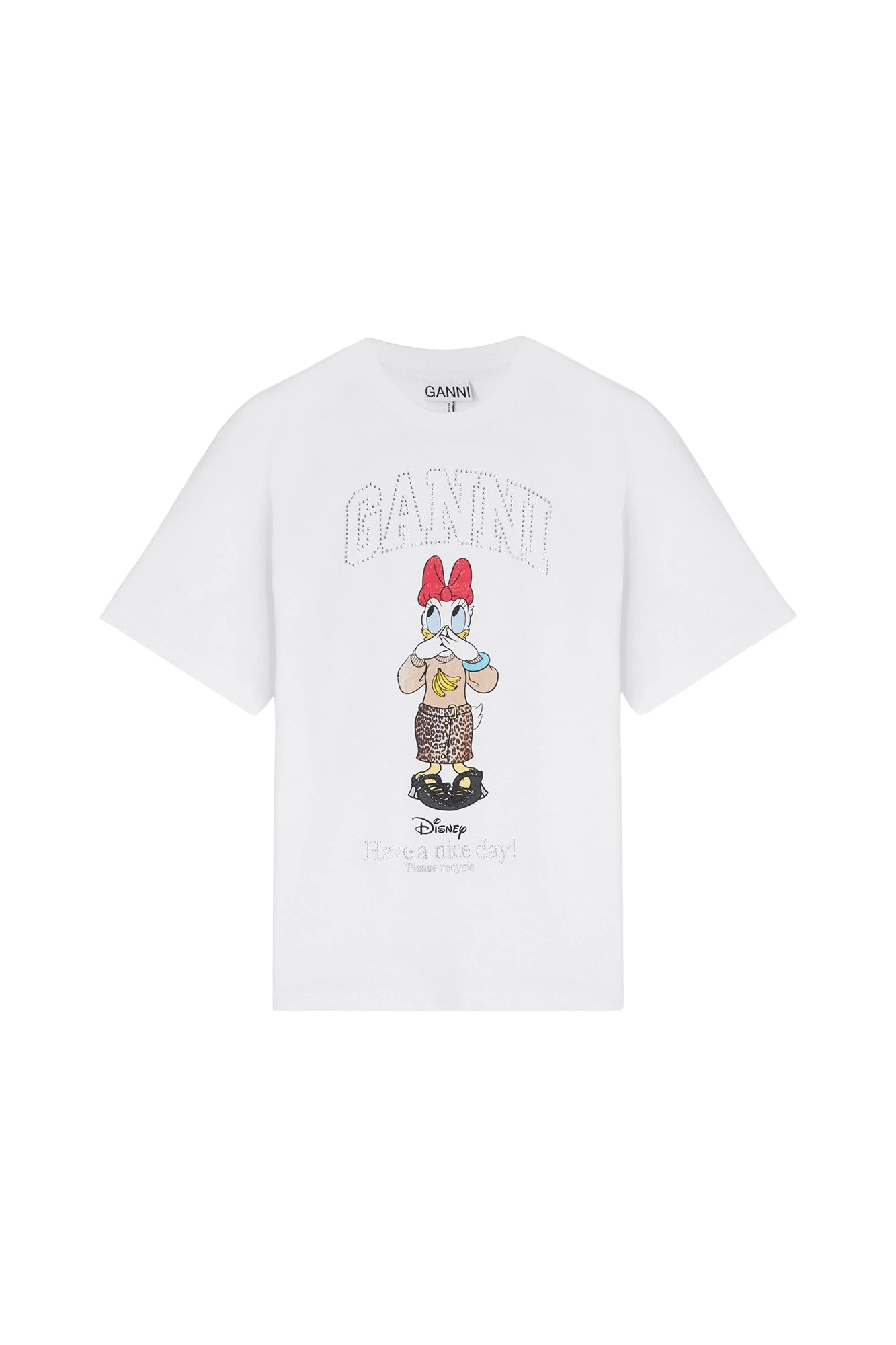 Ganni-Daisy-Duck-White-Printed-T-shirt-540050_nobg Ganni