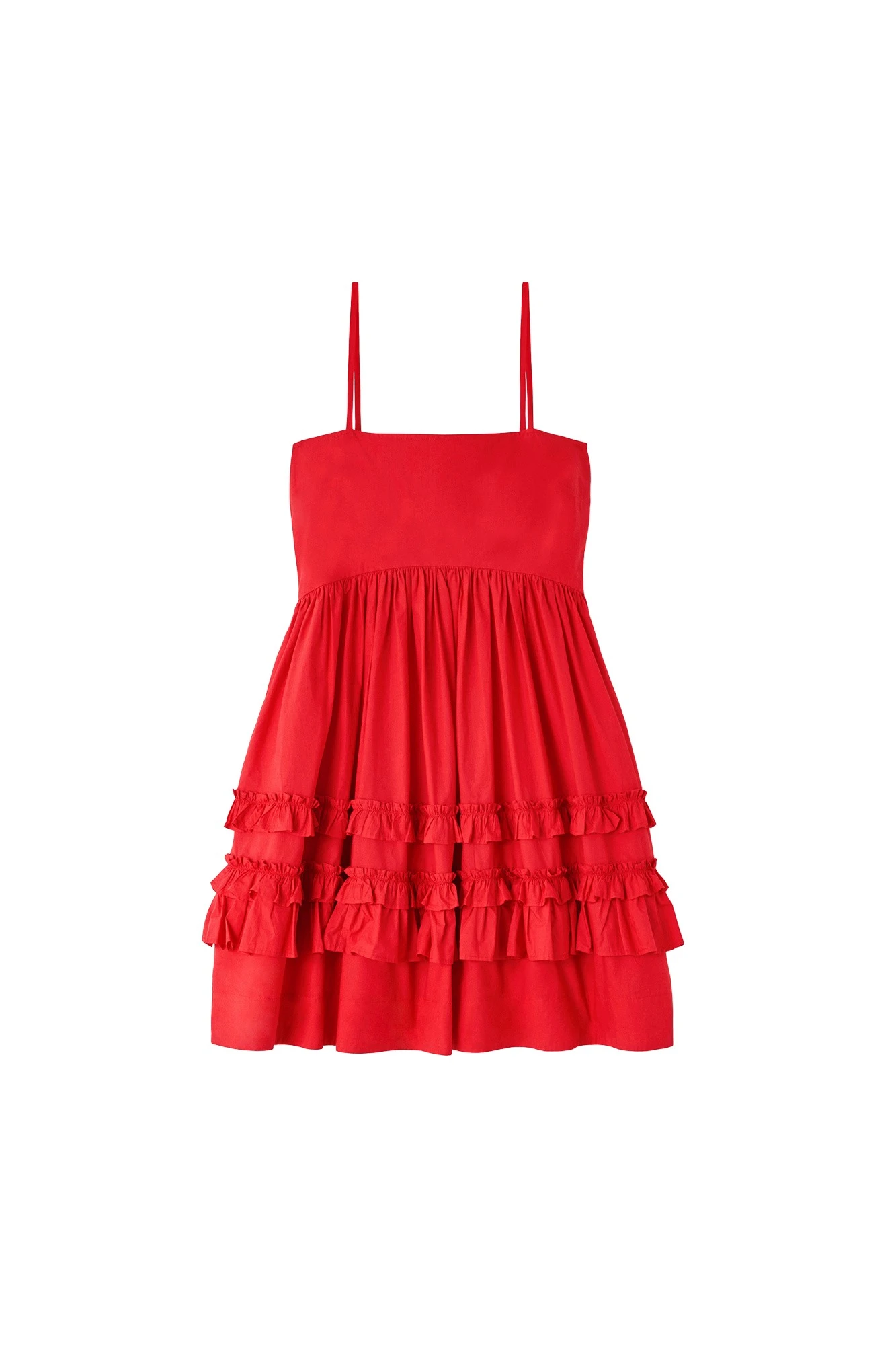 Ganni-Dress-in-Red-Cotton-451724_nobg Ganni