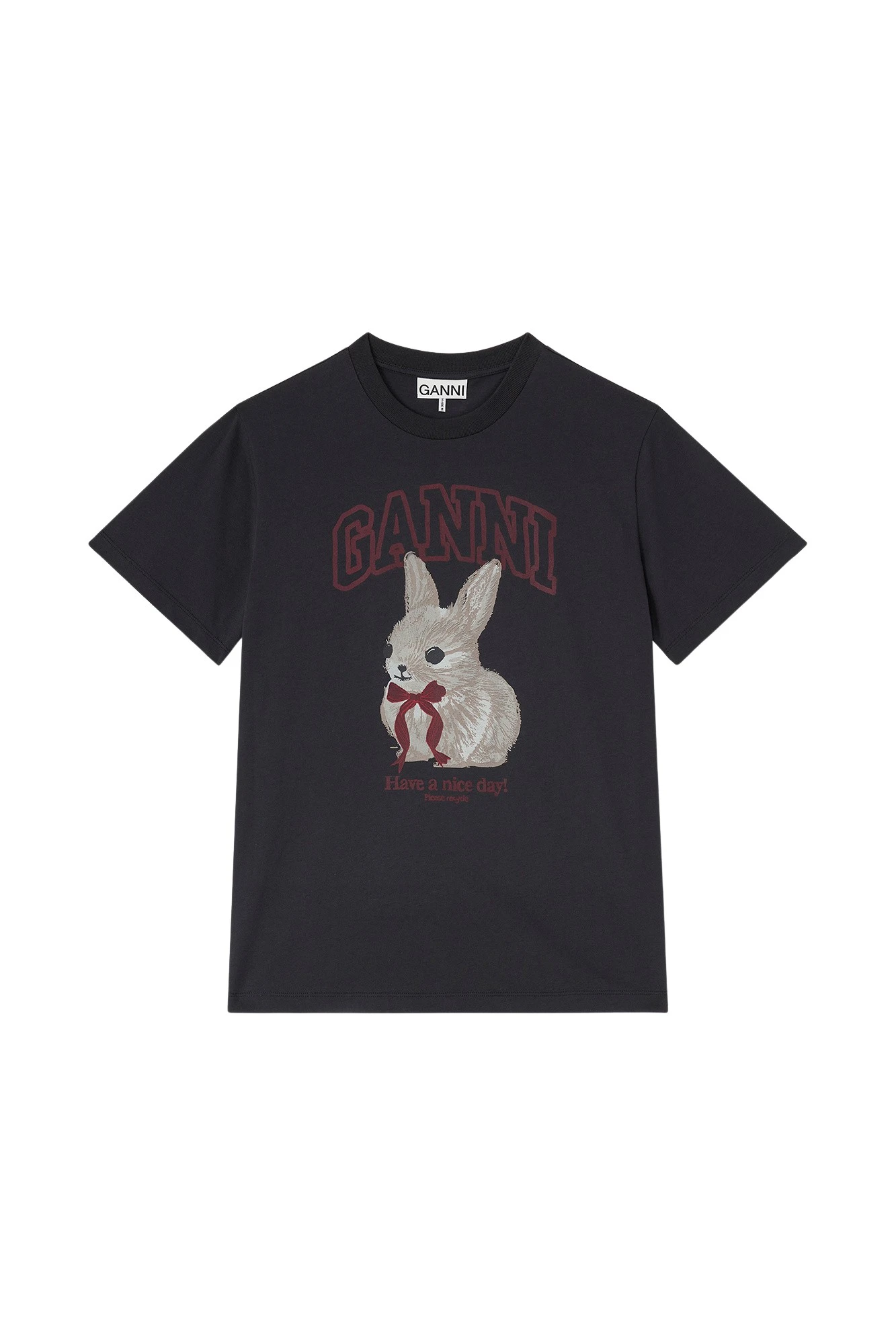 Ganni-Grey-Bunny-T-shirt-133398_nobg Ganni