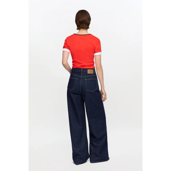 Lari Jeans in Dark Rinse Denim