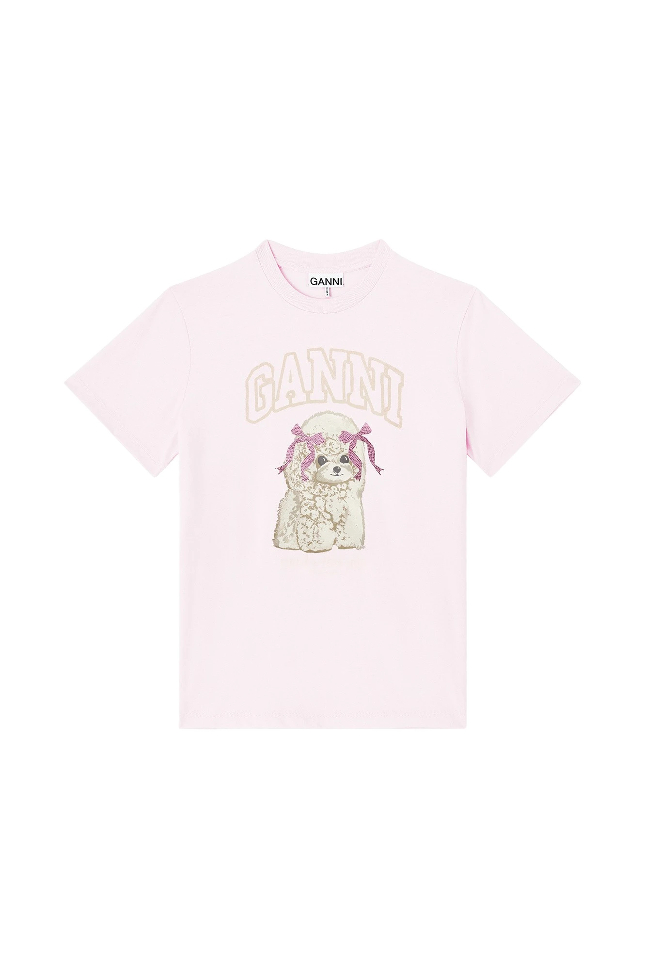 Ganni-Pink-Poodle-T-shirt-121345_nobg Ganni