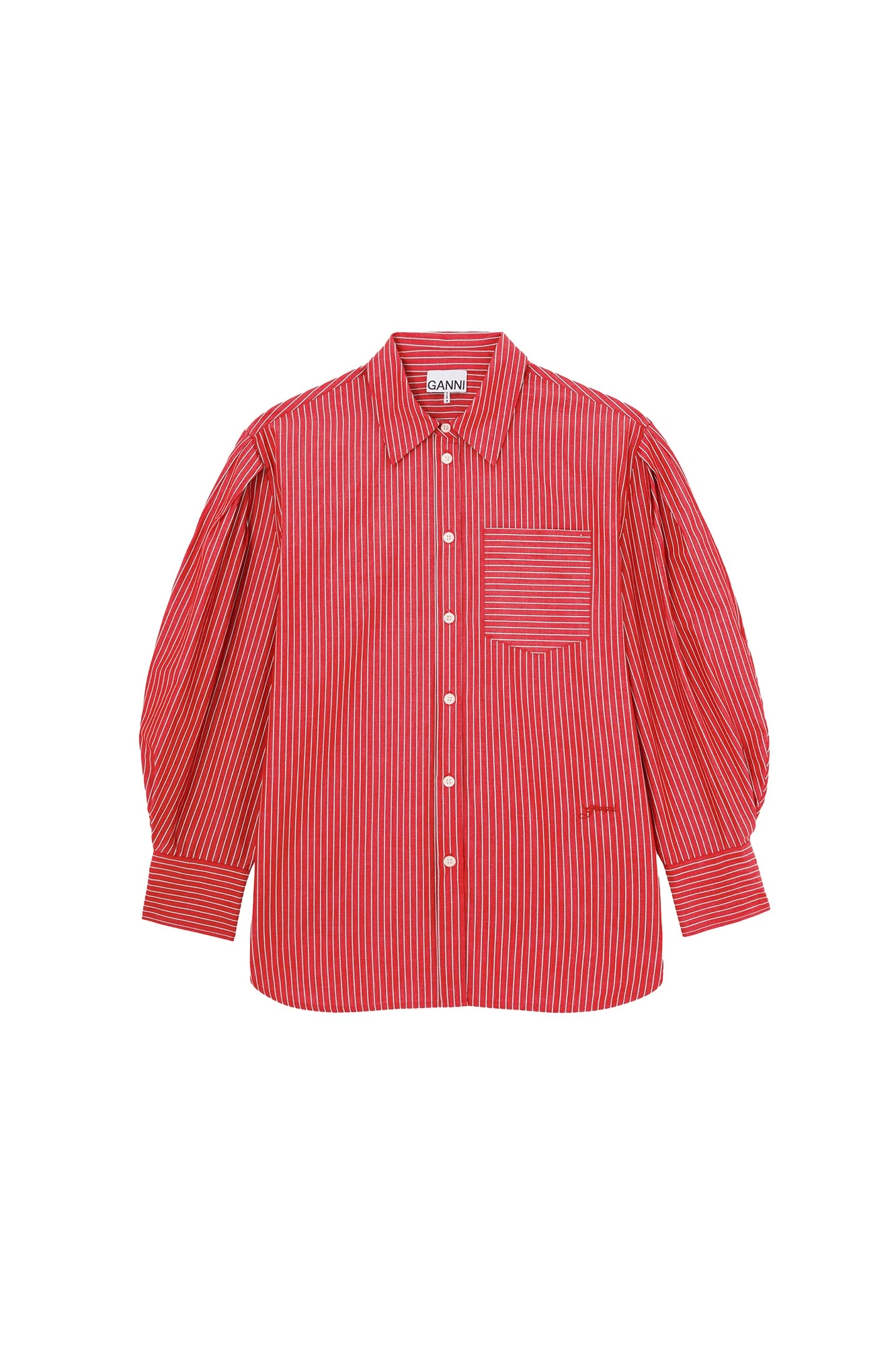 Ganni-Shirt-in-Striped-Cotton35905_nobg Ganni
