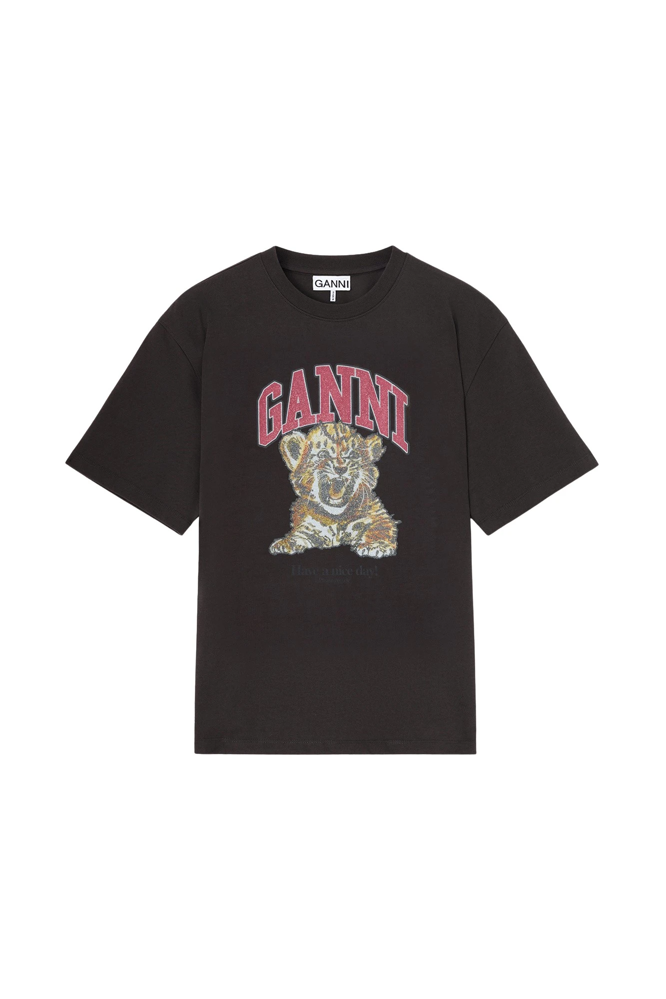 Ganni-T-shirt-with-Tiger21374_nobg Ganni