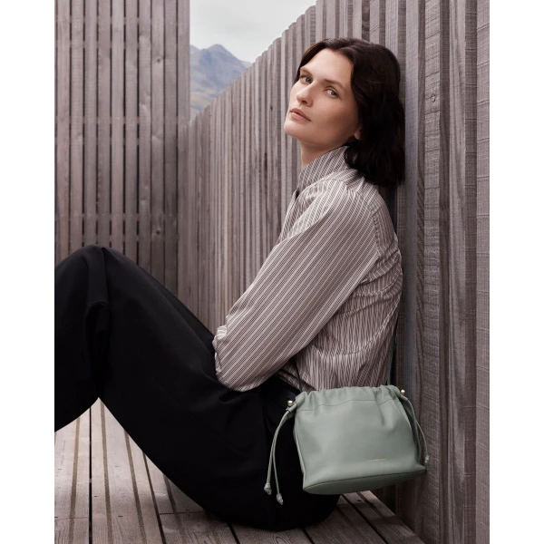 Strathberry Charlotte Drawstring bucket bag