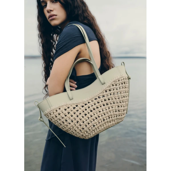 Polène Cyme Mini in Laurel Cyme Mini in Laurel - Mini Bags - Parisian Luxury Leather Bag at Luxury Shoes 