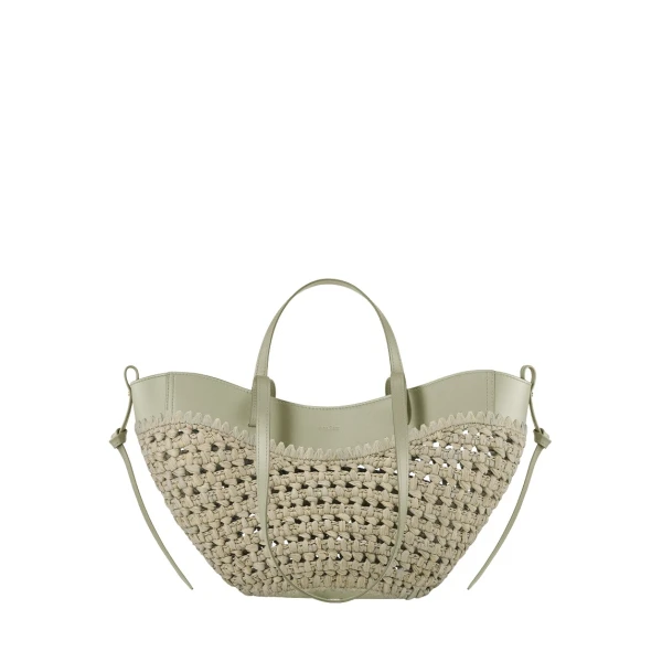 Polène Cyme Mini in Laurel Cyme Mini in Laurel - Mini Bags - Parisian Luxury Leather Bag at Luxury Shoes 