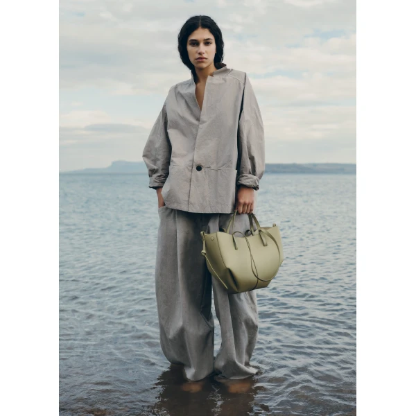Polène Cyme Mini in Linden Cyme Mini in Linden - Mini Bags - Parisian Luxury Leather Bag at Luxury Shoes 