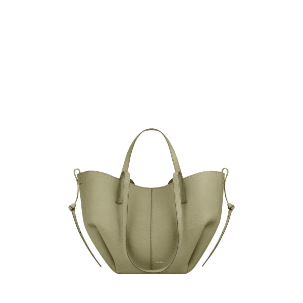 Polène Cyme Mini in Linden Cyme Mini in Linden - Mini Bags - Parisian Luxury Leather Bag at Luxury Shoes 