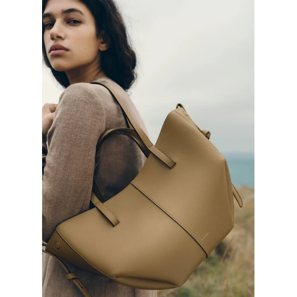 Polène Cyme Mini in Smoky Olive Cyme Mini in Smoky Olive - Mini Bags - Parisian Luxury Leather Bag at Luxury Shoes 