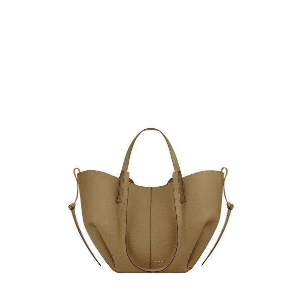 Polène Cyme Mini in Smoky Olive Cyme Mini in Smoky Olive - Mini Bags - Parisian Luxury Leather Bag at Luxury Shoes 