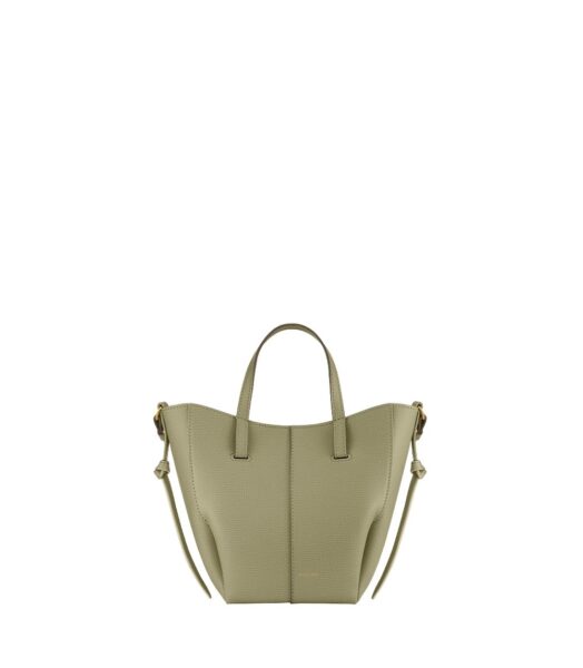 Polène Cyme Tote Nano in Linden Cyme Tote Nano in Linden - Mini Bags - Parisian Luxury Leather Bag at Luxury Shoes 