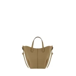 Polène Cyme Tote Nano in Smoky Olive Cyme Tote Nano in Smoky Olive - Mini Bags - Parisian Luxury Leather Bag at Luxury Shoes 